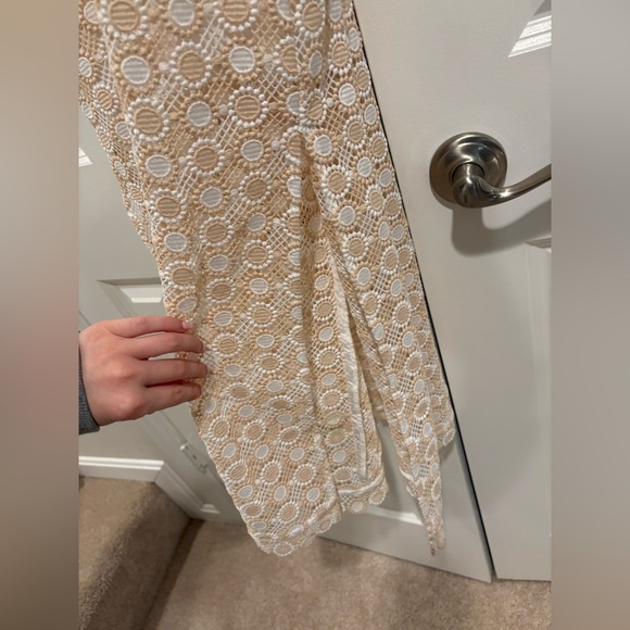 NWT Cartolina Nantucket Brigitte Dress in Sand Size Small Vacation Beach Crochet - Picture 10 of 10